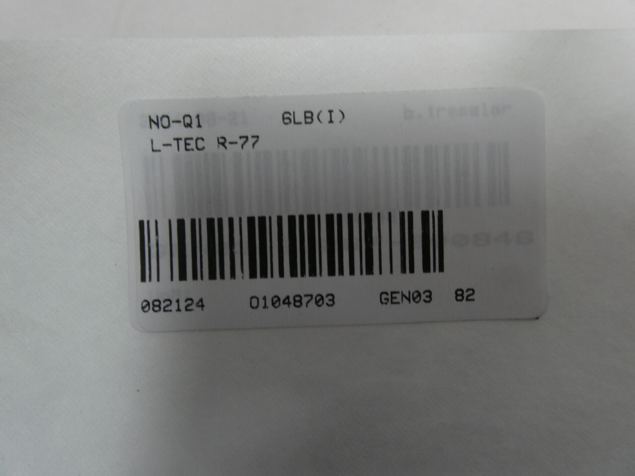 L-tec R-77 Gas Regulator 0-30psi