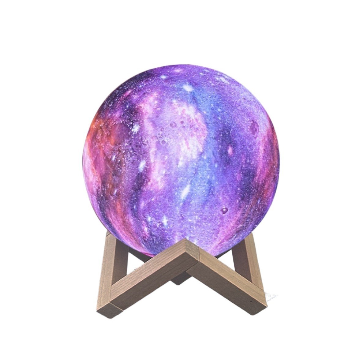 3D Fantasy Starry Sky Lamp 16 Color Lamp Moon Atmosphere Lamp