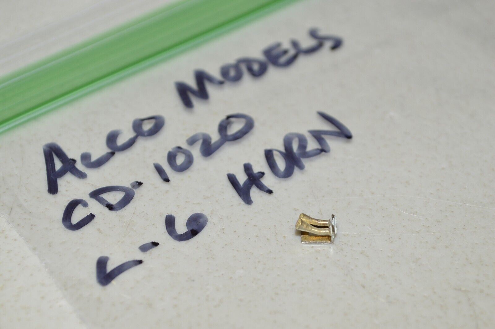 HO scale locomotive PARTS brass Alco Models CD-1020 2-chime horn