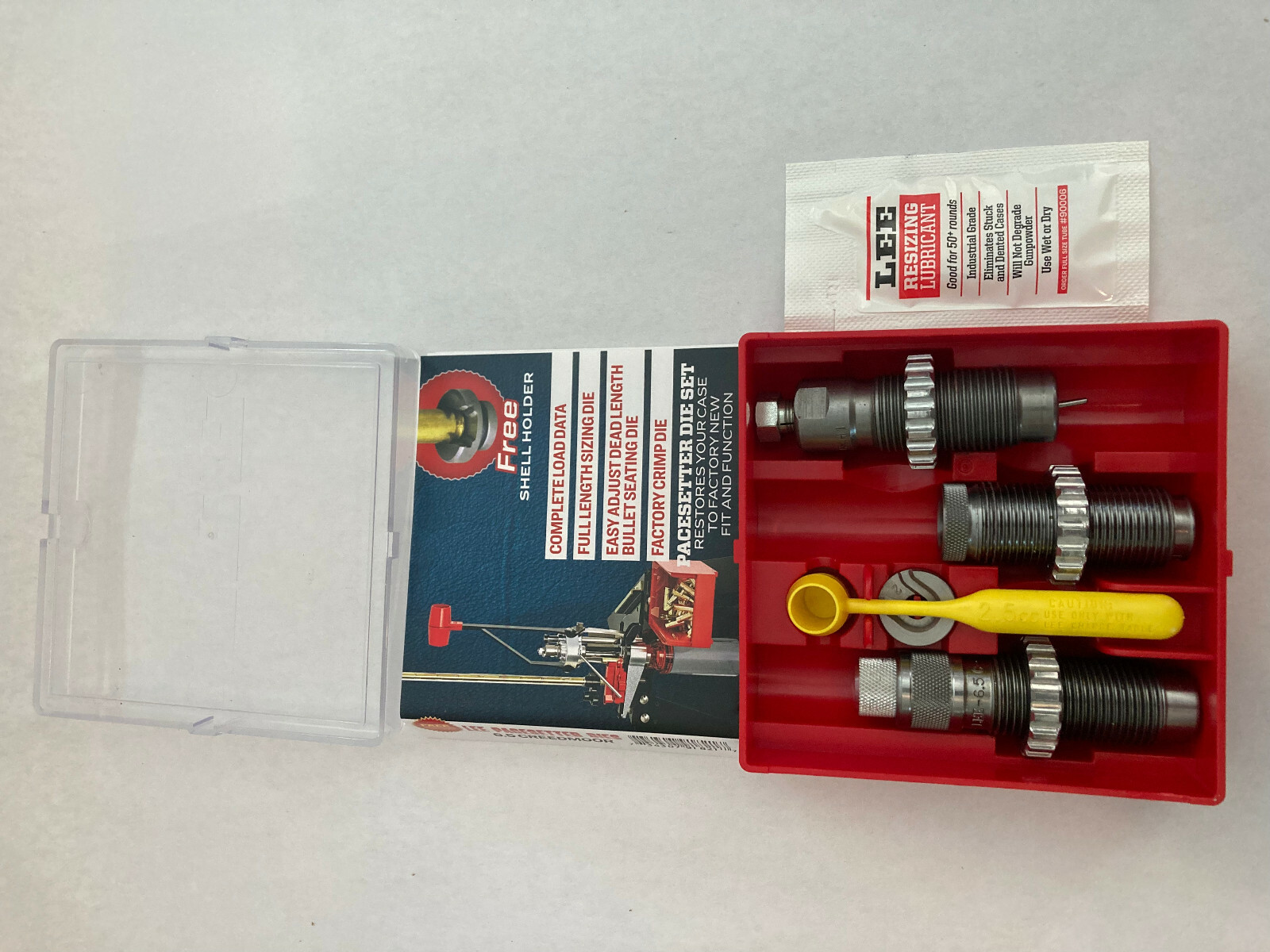 LEE 91821 6.5 CREEDMOOR PACESETTER 3 DIE SET (Ships Insured)