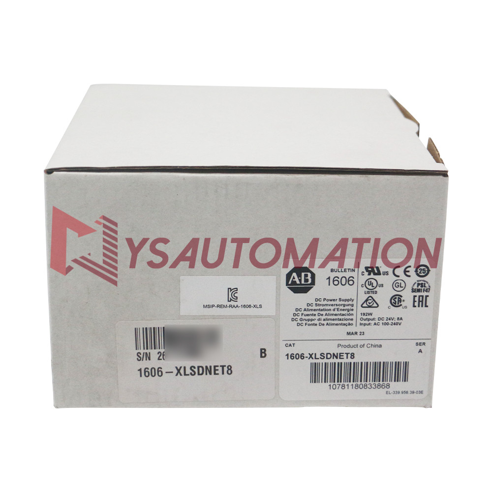 Factory Sealed 1606-XLSDNET8 AB Series A DeviceNet Power Supply 1606XLSDNET8