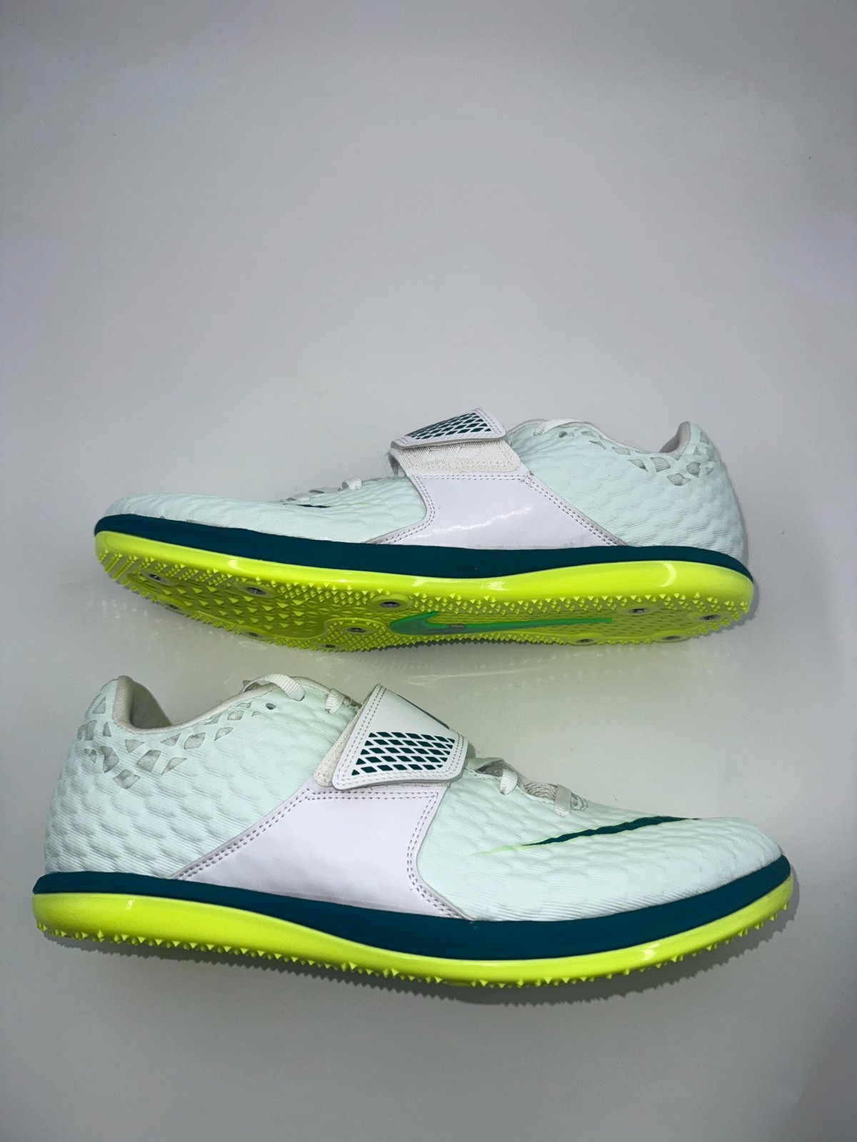 Nike High Jump Elite Mens Sneaker 10 Green Track & Field Spikes Shoes FZ9636-100