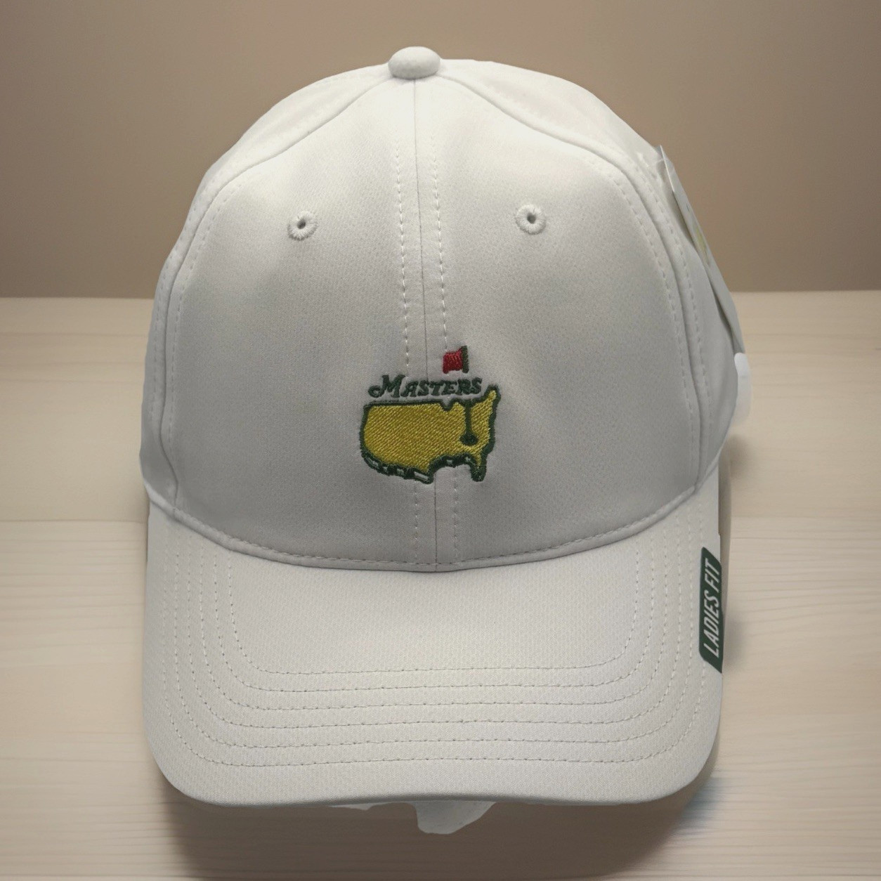 Masters 2026 ANGC Ladies Fit Performance Tech Hat - White - NWT Adjustable