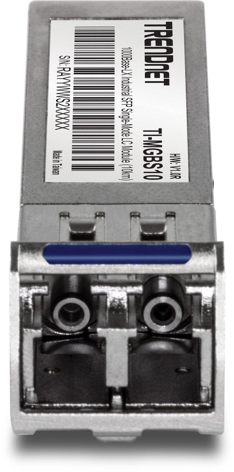 TRENDnet TI-MGBS10 Hardened Mini-GBIC Single-Mode LC Module (10KM)