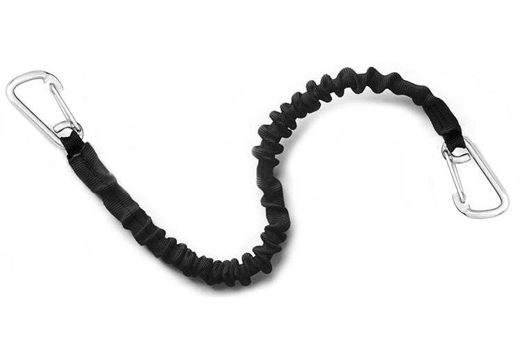 Davis Instruments MiniShockle Bungee Cord, Black, 18"