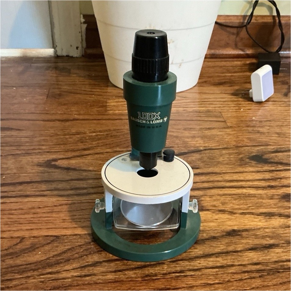 Bausch & Lomb 10X Educational Toy Microscope for Ages 8-11