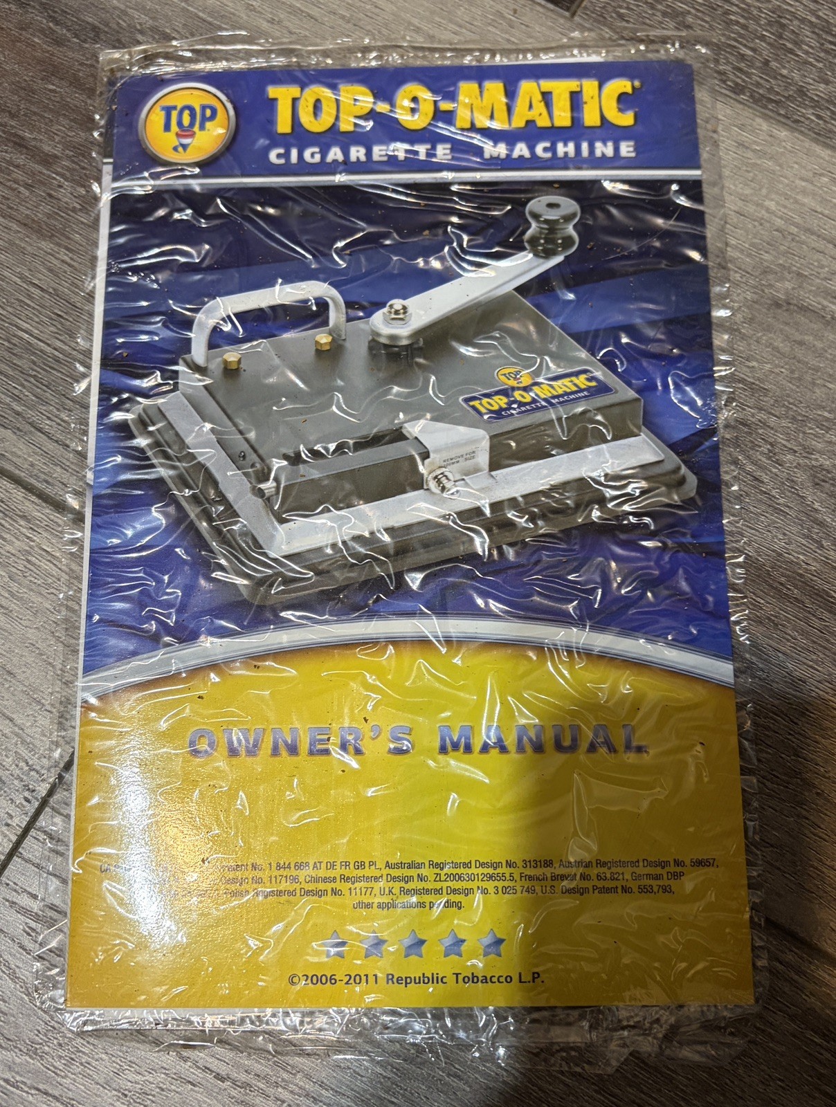 T.O.P. Top-O-Matic Cigarette Rolling Machine With Box