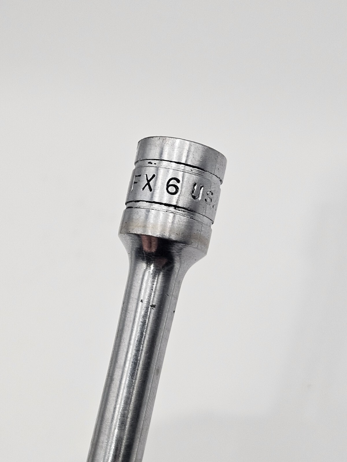 SNAP ON TOOLS 6" LONG CHROME BALL EXTENTION - 3/8" Drive - FX-6