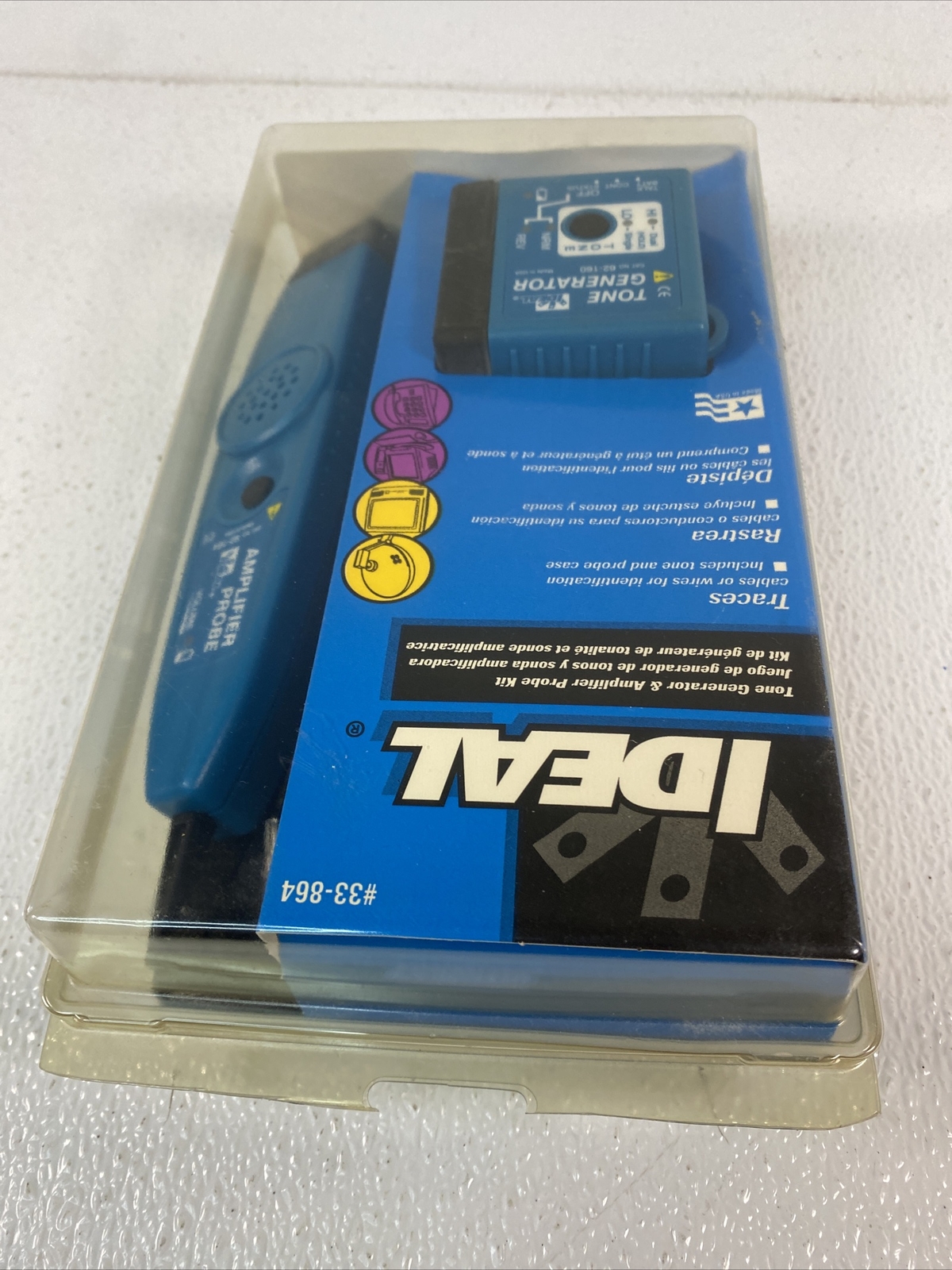 IDEAL 33-864 Tone Generator and Probe Kit