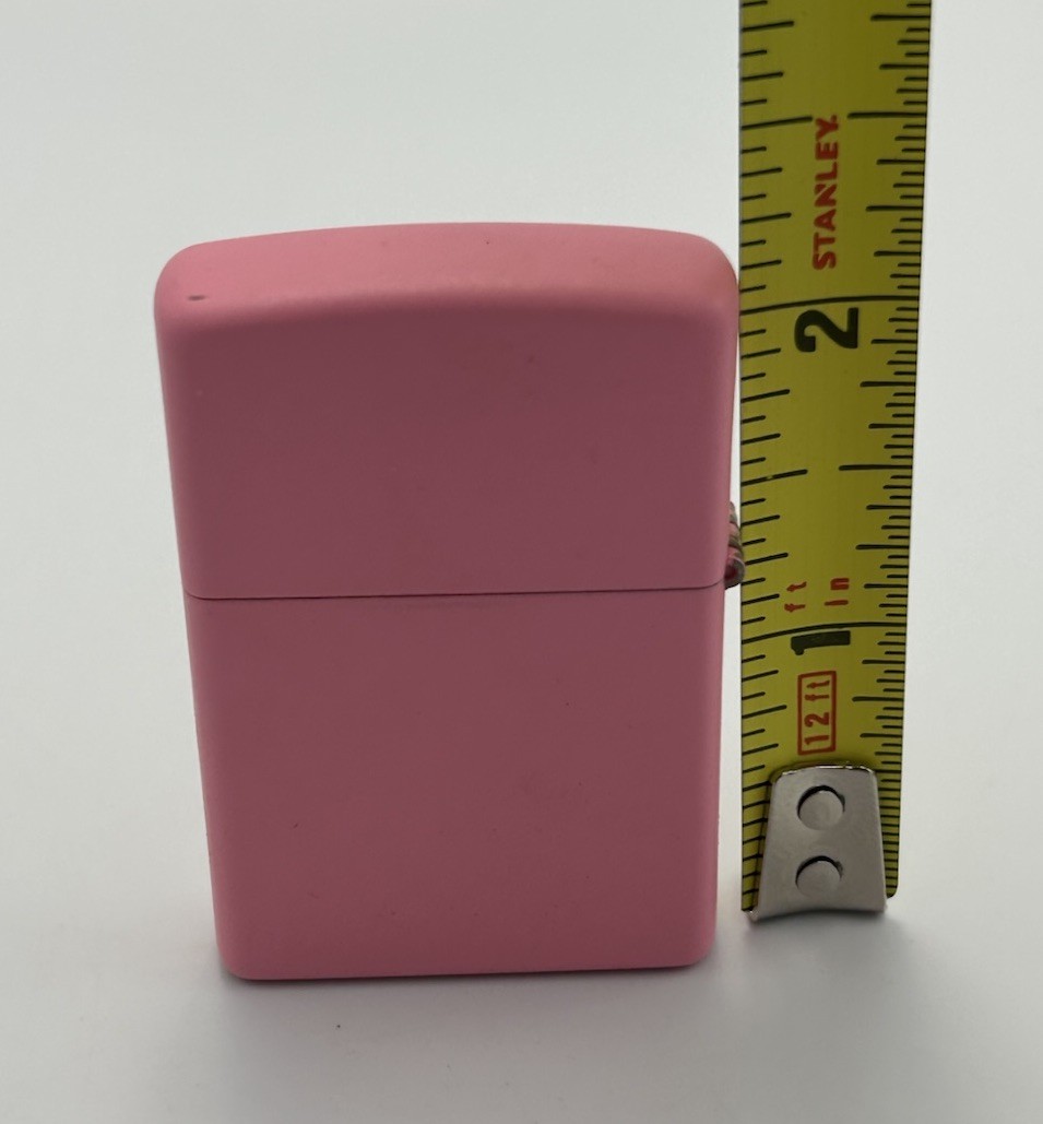 Genuine Zippo Pink Matte windproof Lighter