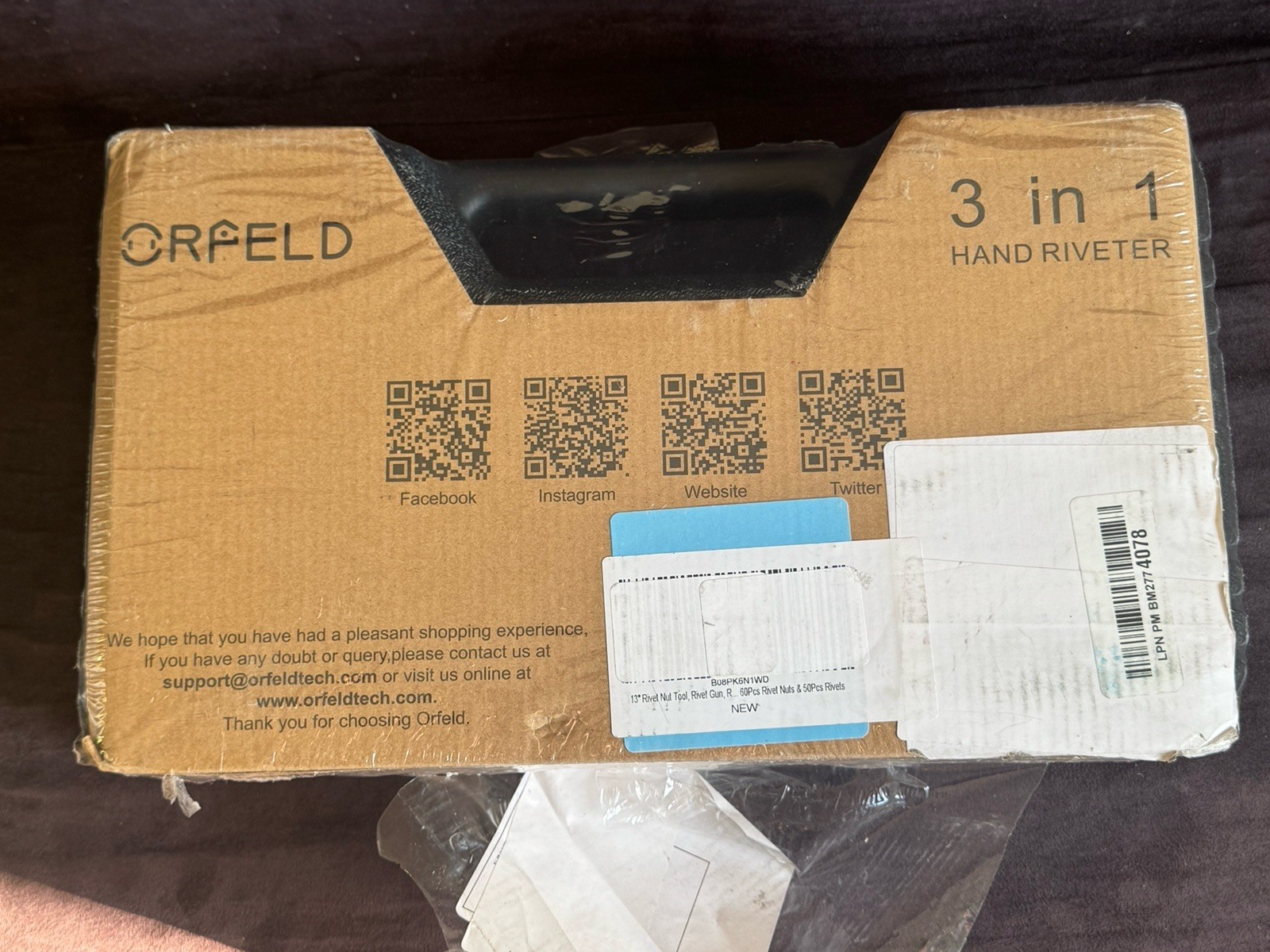 ORFELD 3-in-1 Hand Riveter HR501A