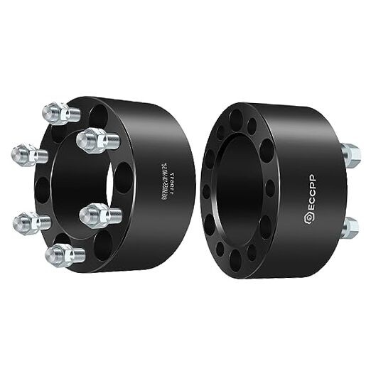 2PCS 6 Lug Wheel Spacers 6x5.5 to 6x5.5 3" inch 6x139.7mm fit for 1999-2018