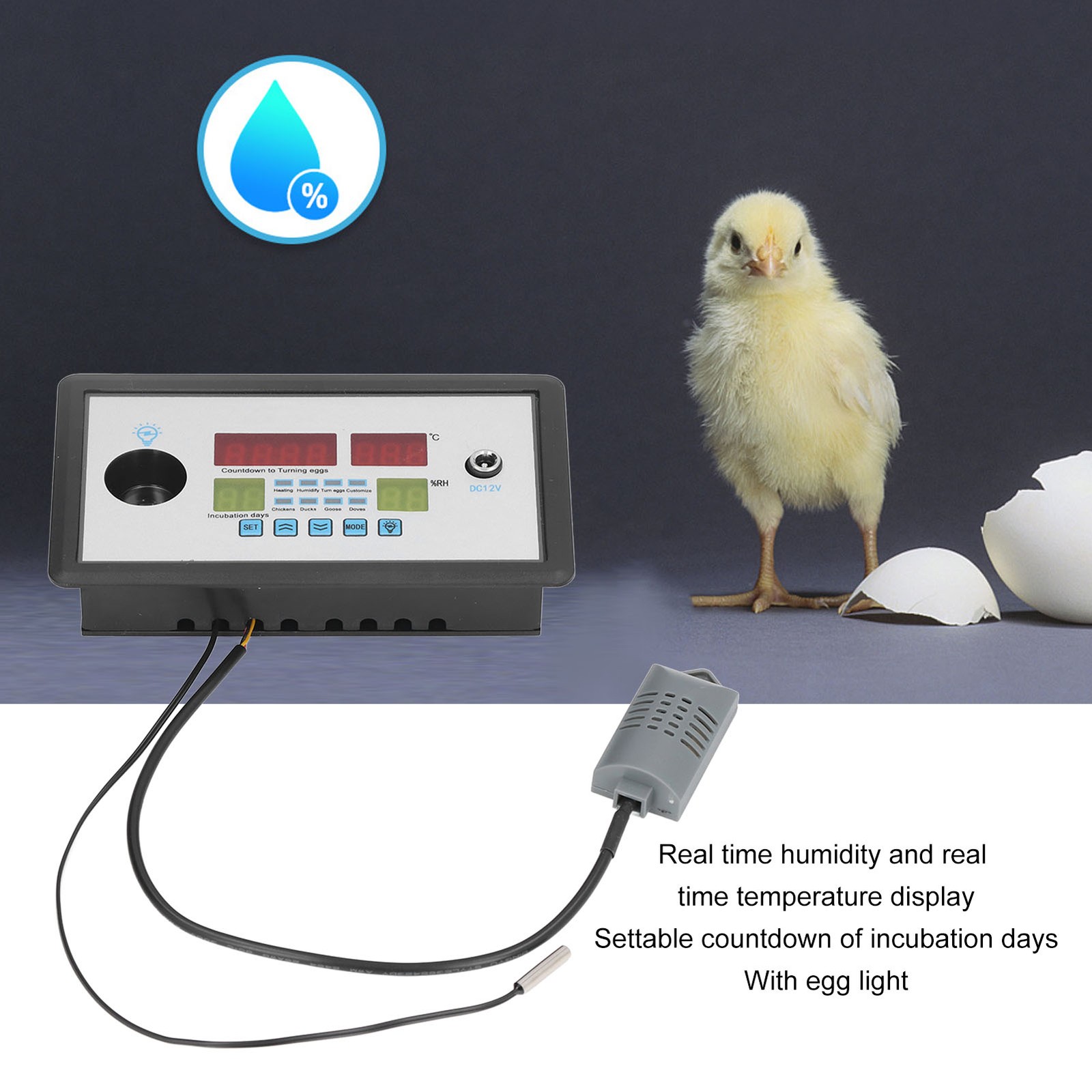 Intelligent Incubator Thermostat Automatic Egg Incubator Controller Thermostat