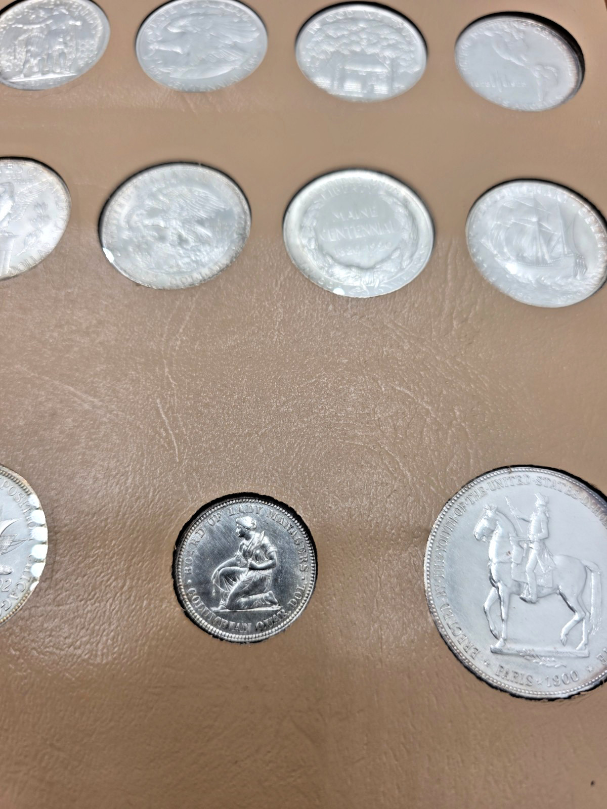 US Commemorative Silver Half $ 50c Complete Set. Including Isabella Quarter!