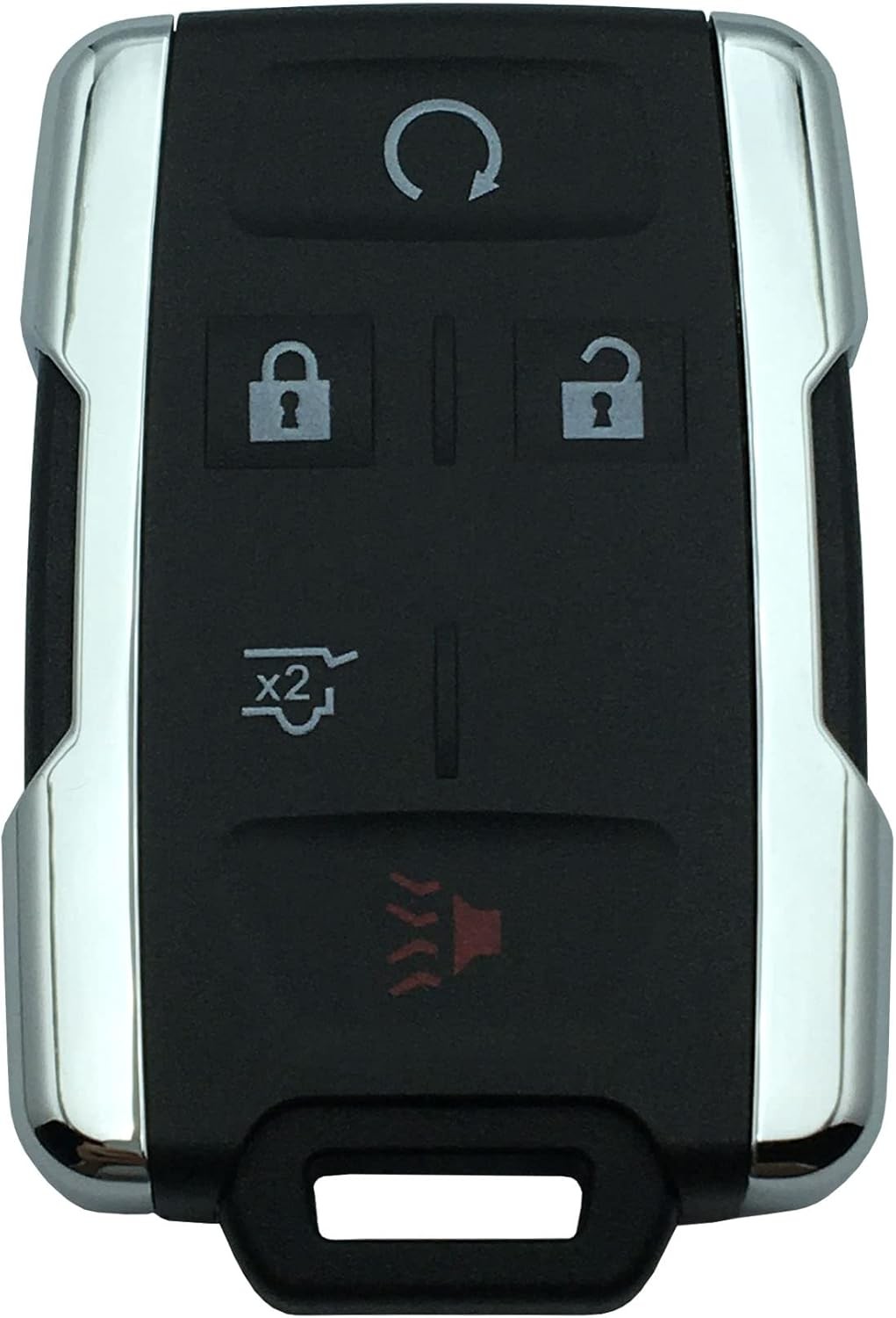 Replacement Keyless Entry Remote Key Fob Shell Case for Car Key Fob 5 Button
