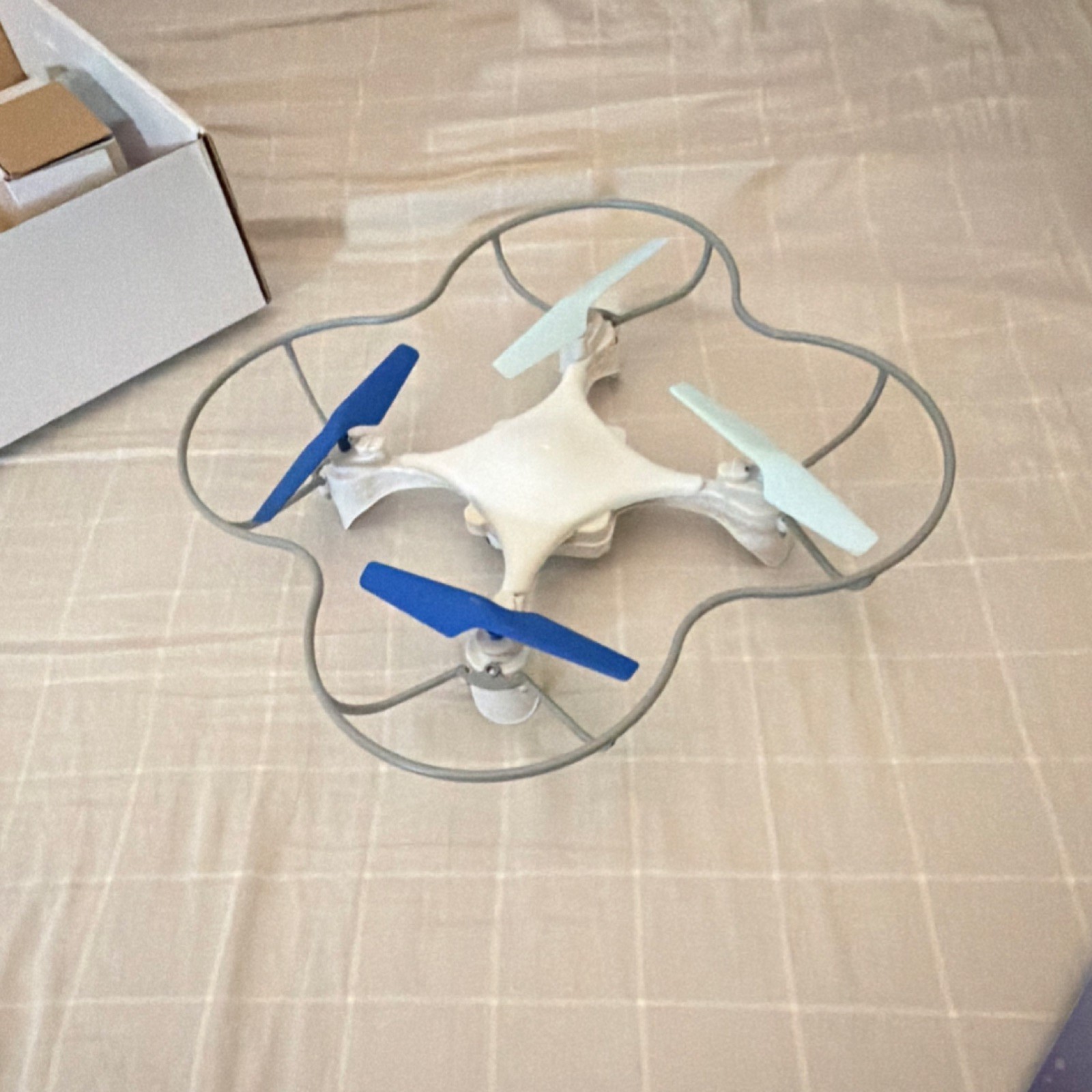 WowWee Lumi Toy Grade Quadcopter Drone, App Control, White/Blue, Ready to Go