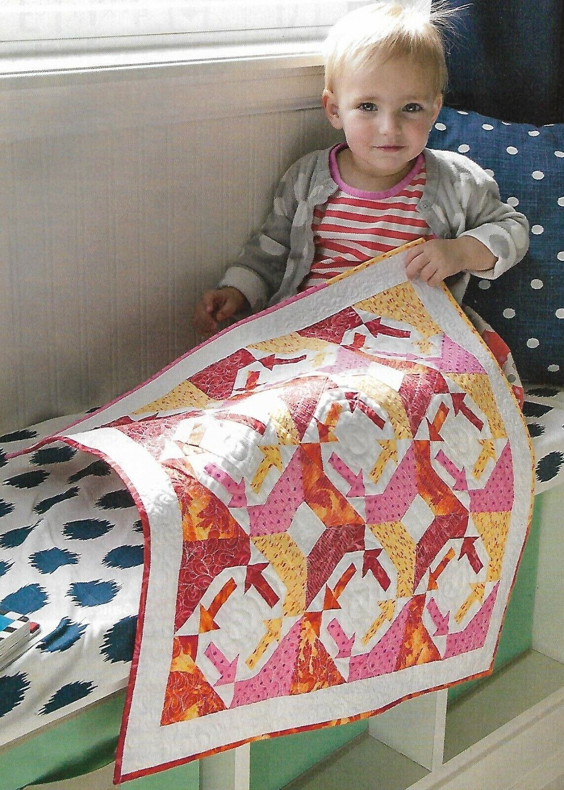 Little Bits Lovey or Wall Quilt quilting pattern instructions