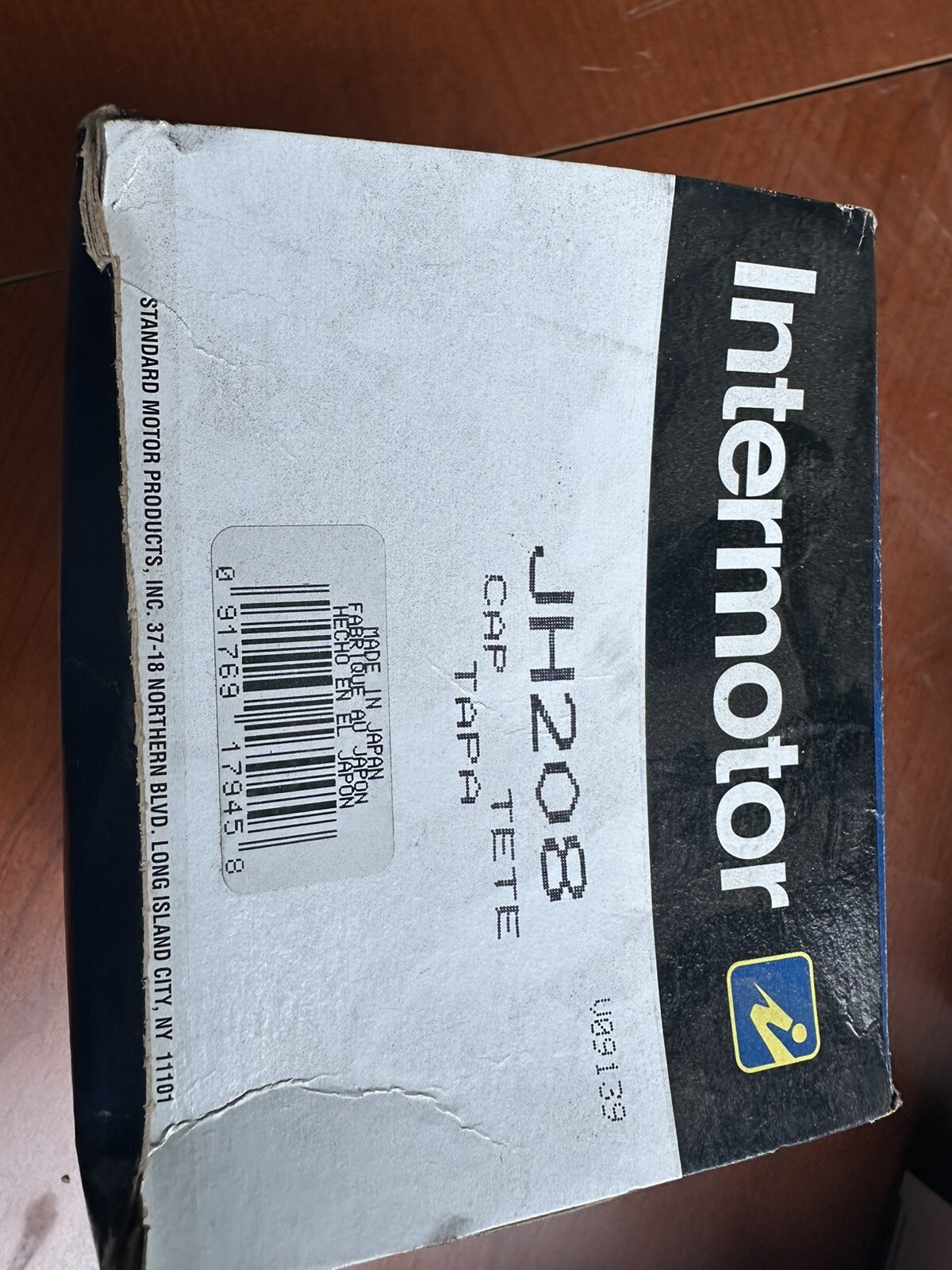 Intermotor Genuine Import Parts SMP JH208 Distributor Cap Free Shipping