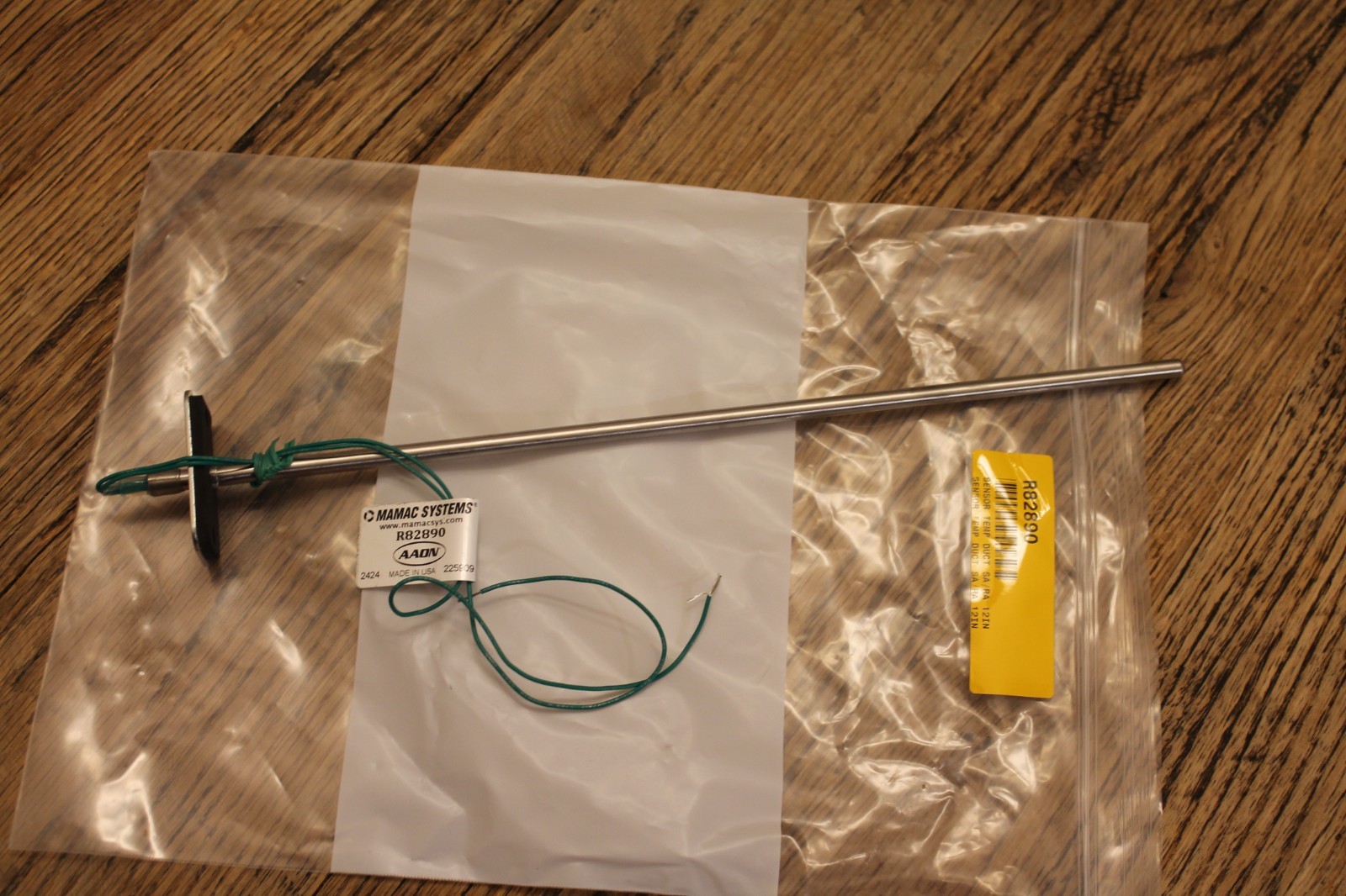 Mamac systems AAONR R82890 temperature sensor