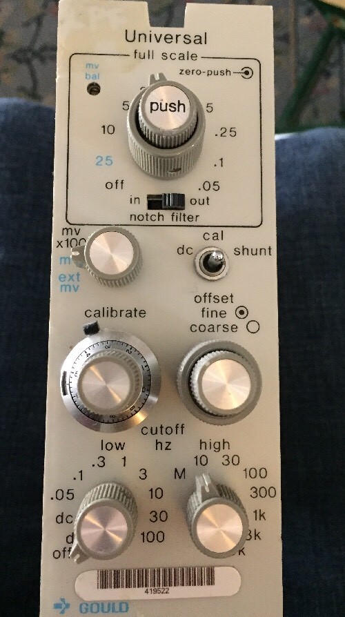 GOULD UNIVERSAL PLUG-IN MODULE MODEL 13-G4615-58
