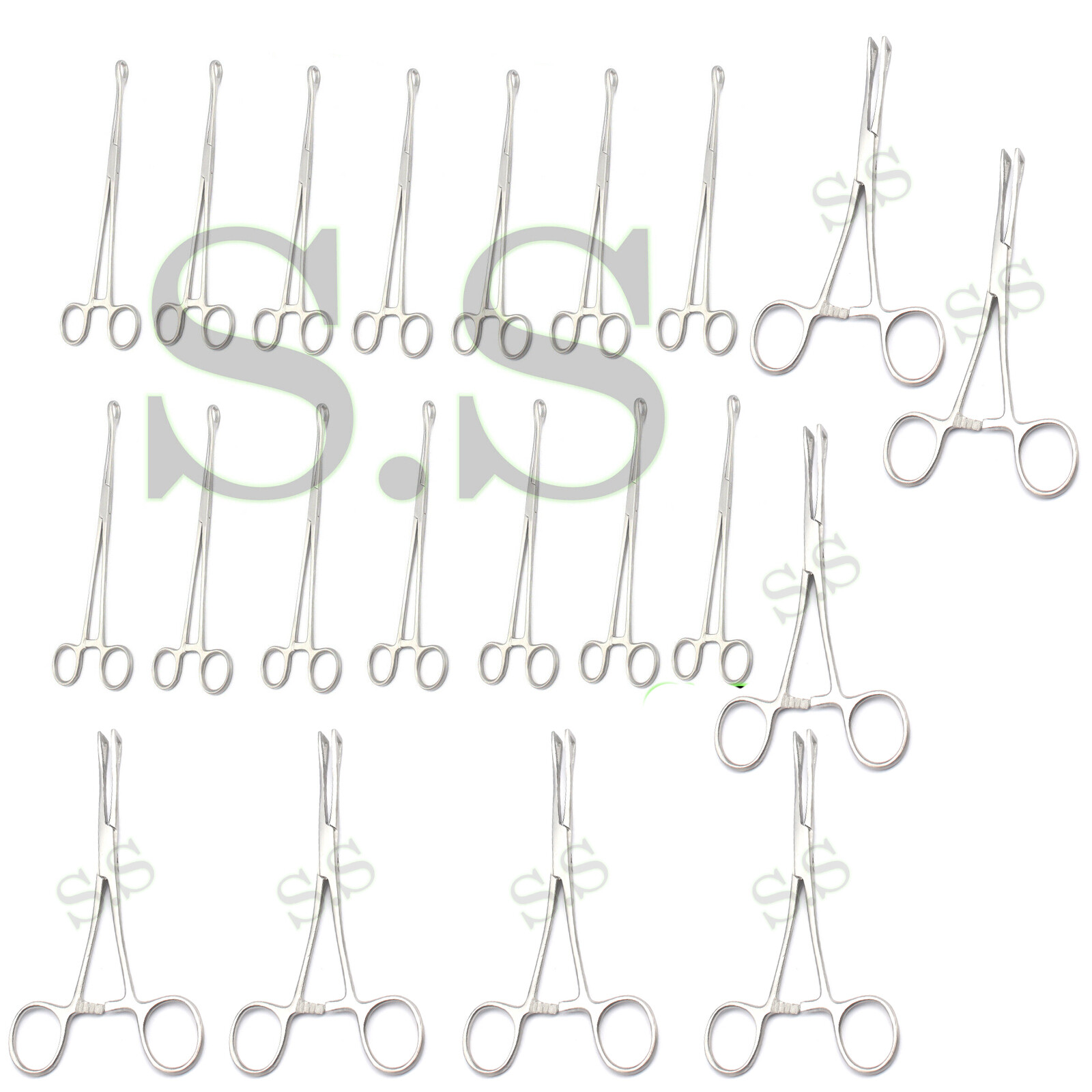 50 Hemostat SPONGE Forceps & 50 Pennington Forceps 6" Surgical Instruments