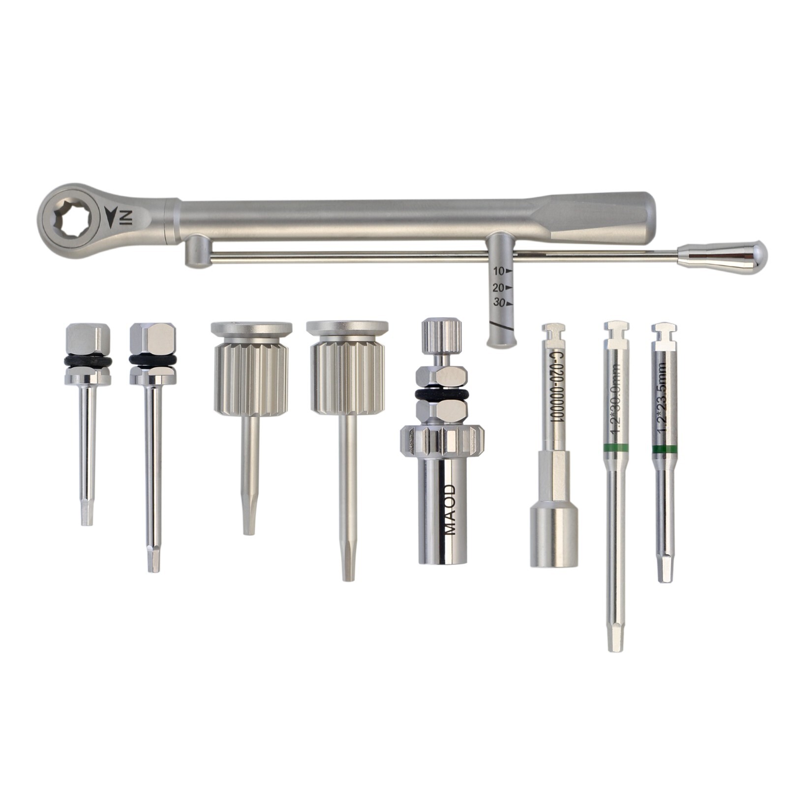 Implant Prosthetic Kit Hiossen OSSTEM Torque Wrench Driver Hex 1.2 Multi ABT