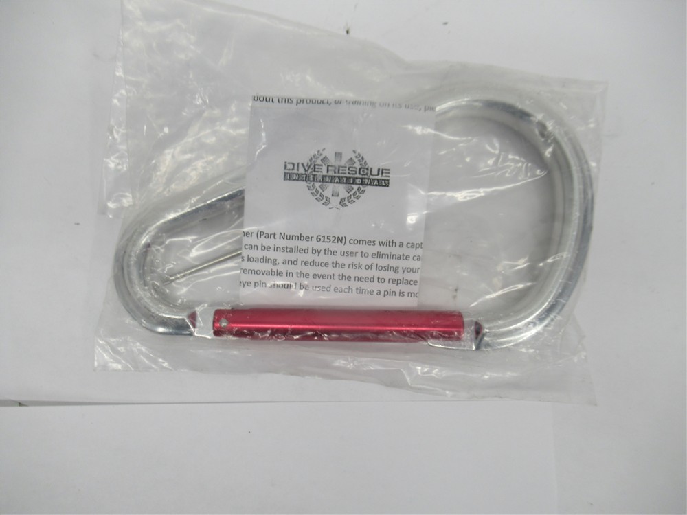 Dive Rescue 6152N , DRI Ice Rescue Large Non-Locking Carabiner
