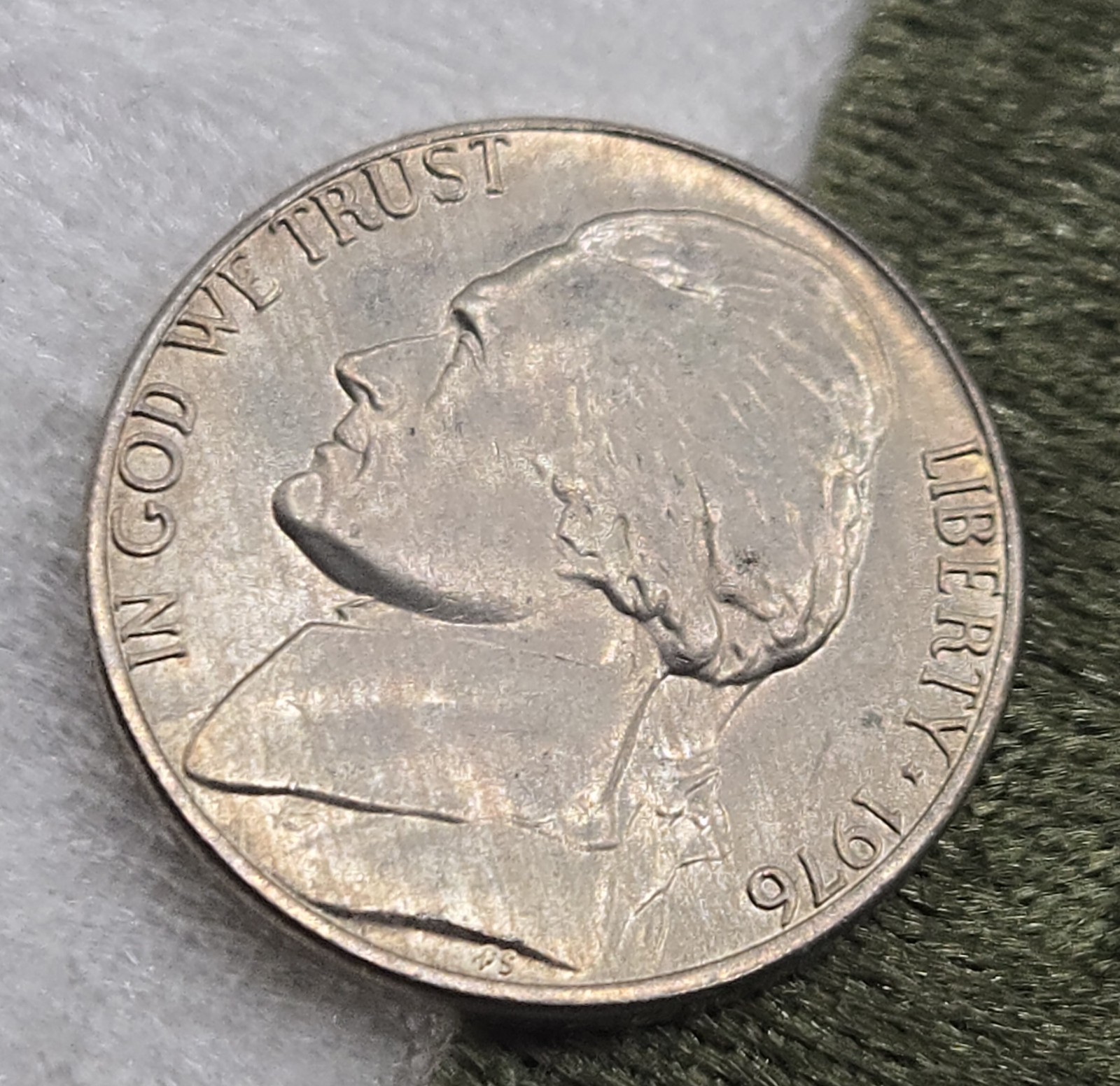 1976-P Jefferson Nickel 5c
