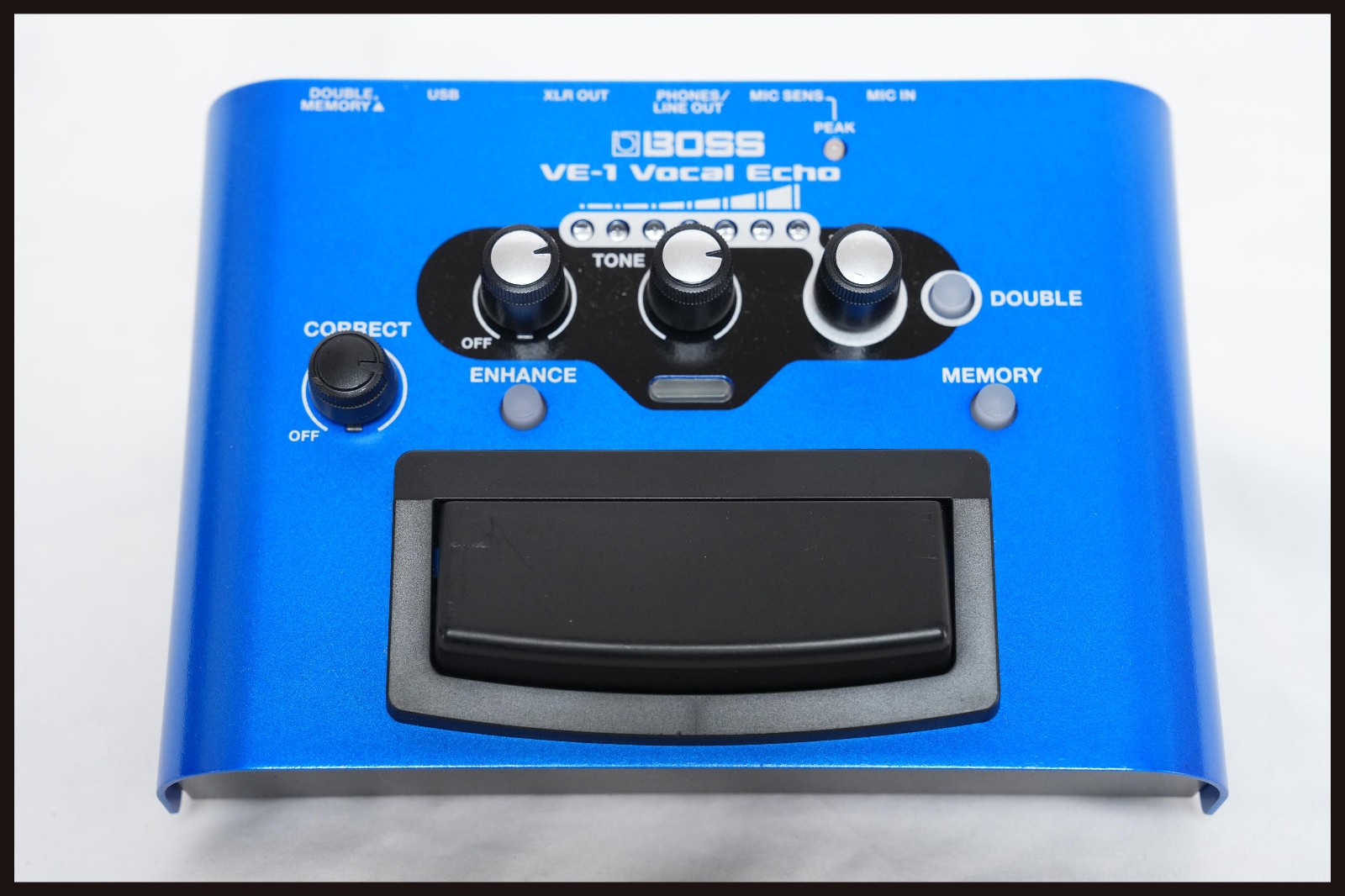 BOSS VE-1 Vocal Echo Processor 7 Echo Types Doubling Effect Memory Function USB