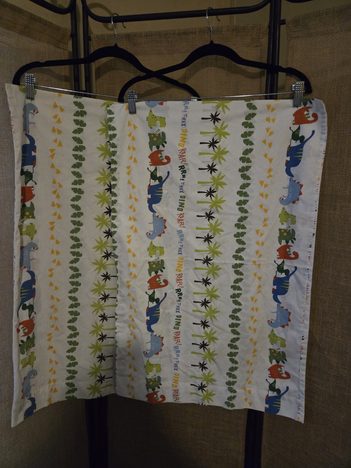 Jumping Beans Full Dinosaur  Pillowcase Set Of 2 29x20