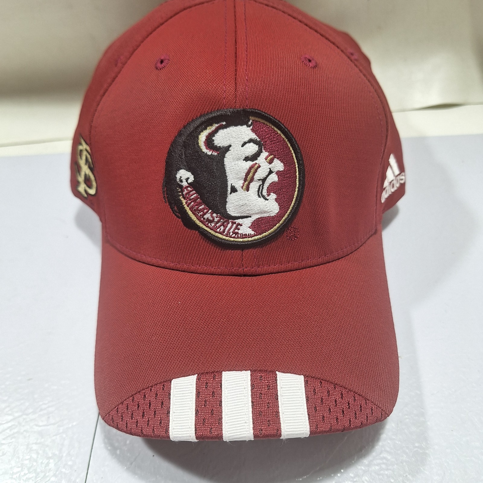 Florida State Seminoles Adidas Hat Cap Red And Gold Adjustable