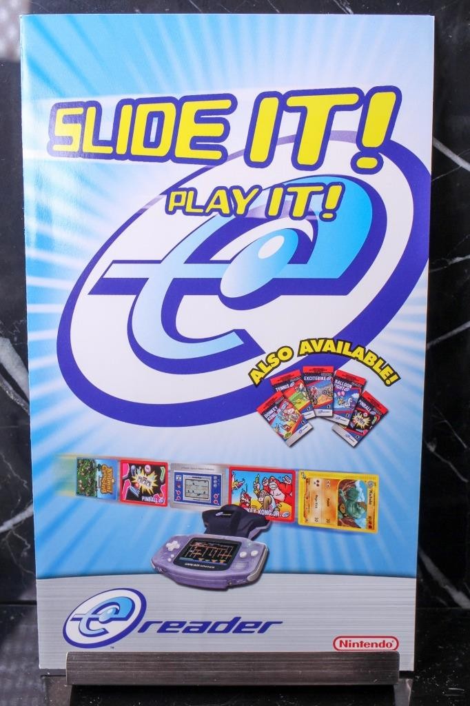 NO GAME- e-reader insert Authentic MANUAL ONLY! Nintendo GAMECUBE