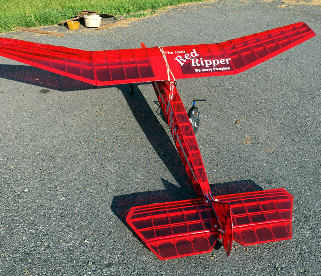 Vintage Red Ripper Old Timer Plans and Templates 72ws