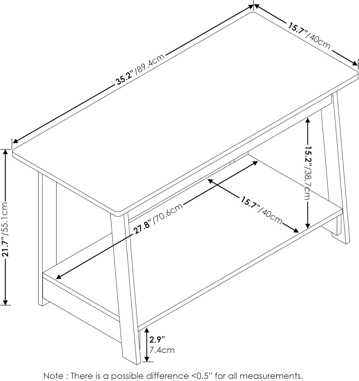 Beginning TV Stand Espresso