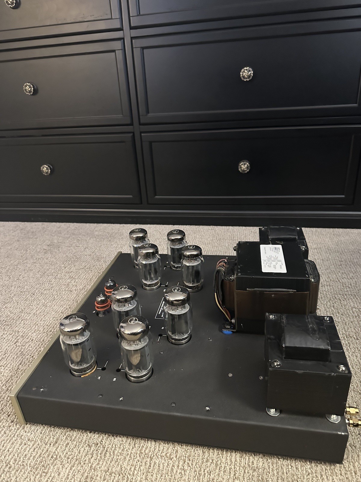 Conrad Johnson LP125 SA-PLUS tube amplifier.