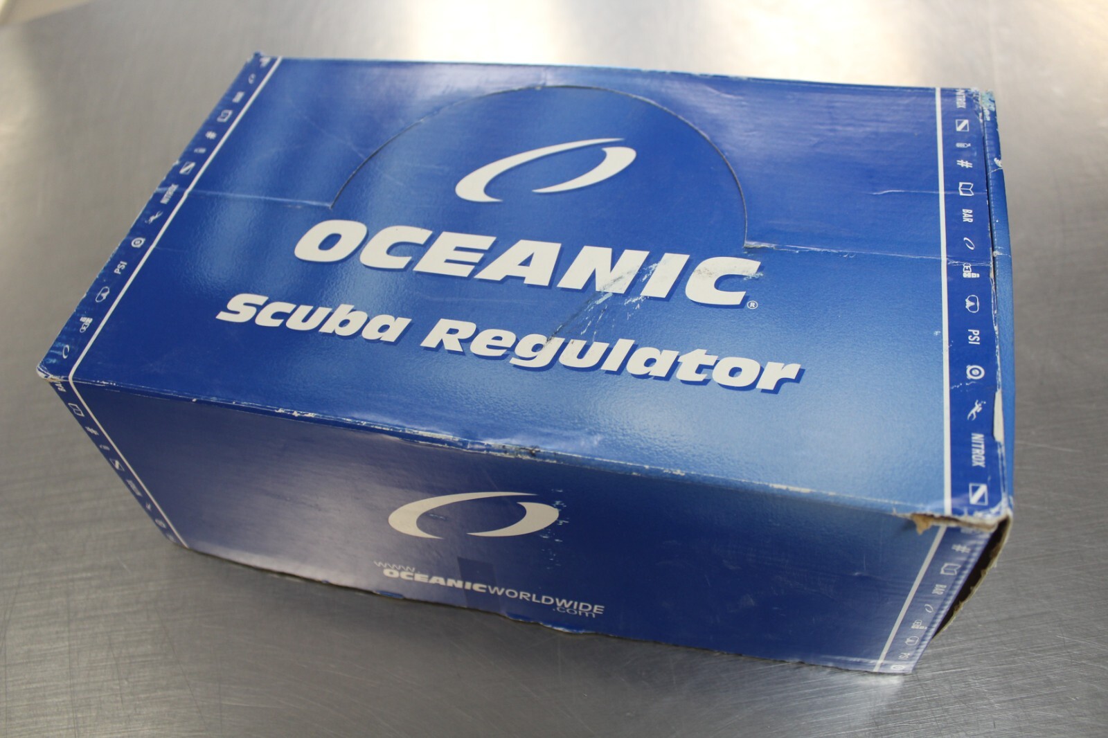 Oceanic PX3 with Alpha 8 second scuba diving regulator