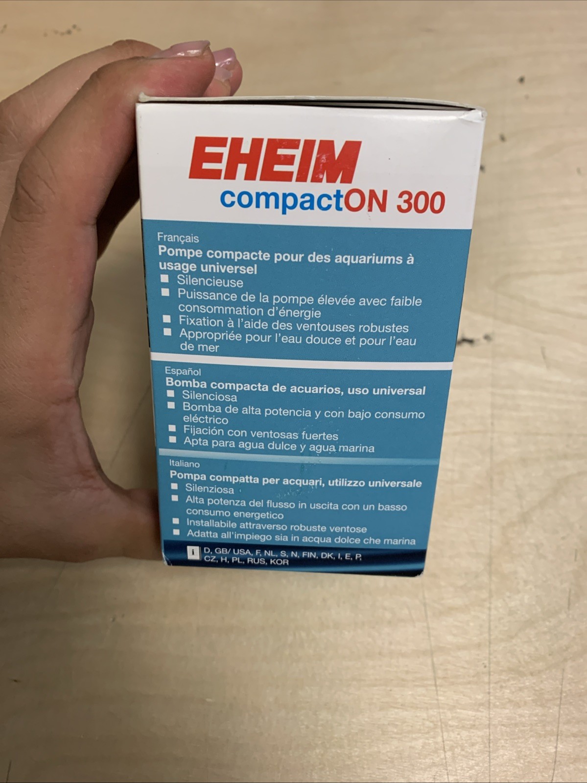 EHEIM compactON 300 (79 GPH) Aquarium Pump - EHEIM