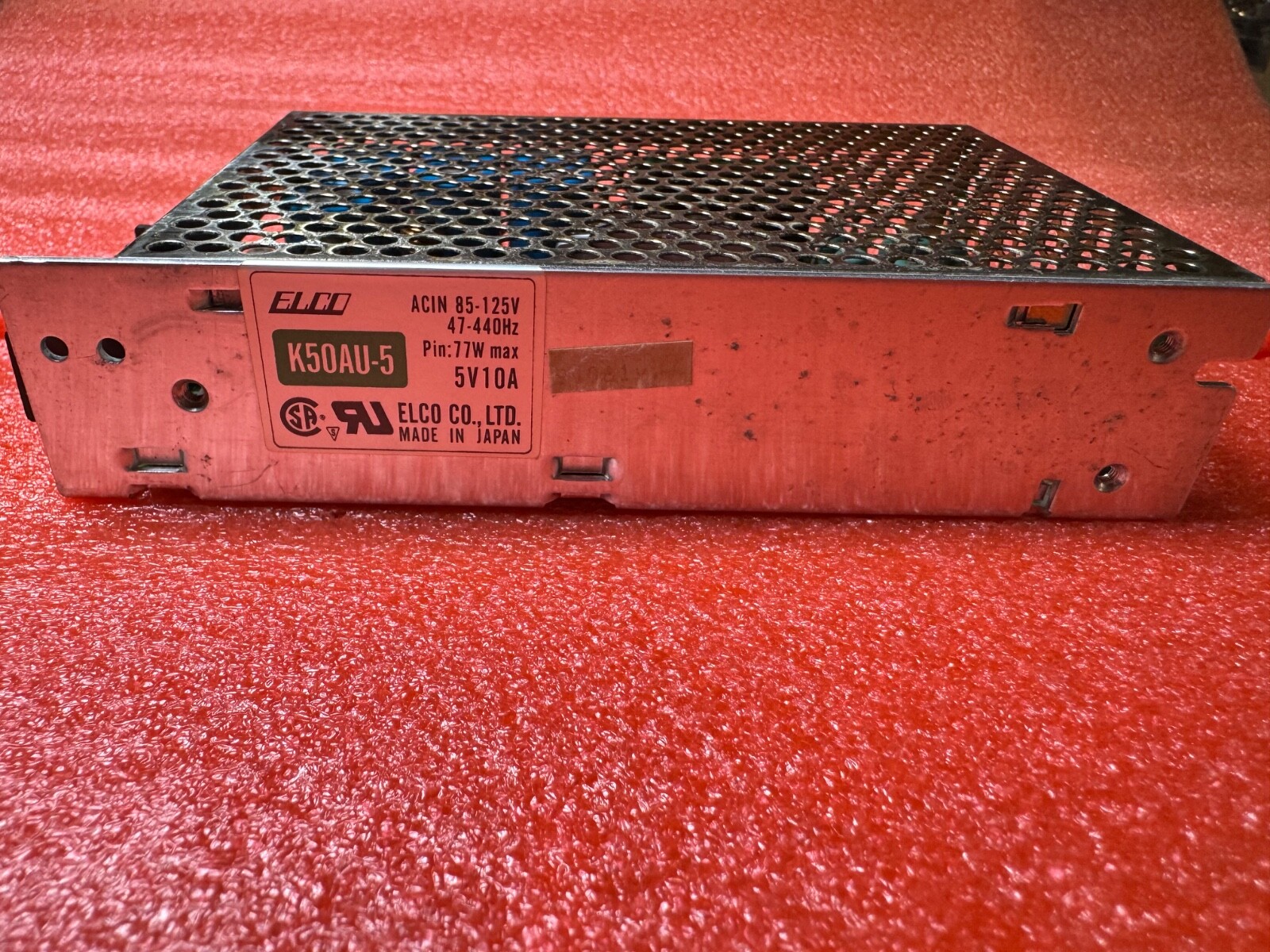 Elco 5 volt Switching Power Supply K50AU-5