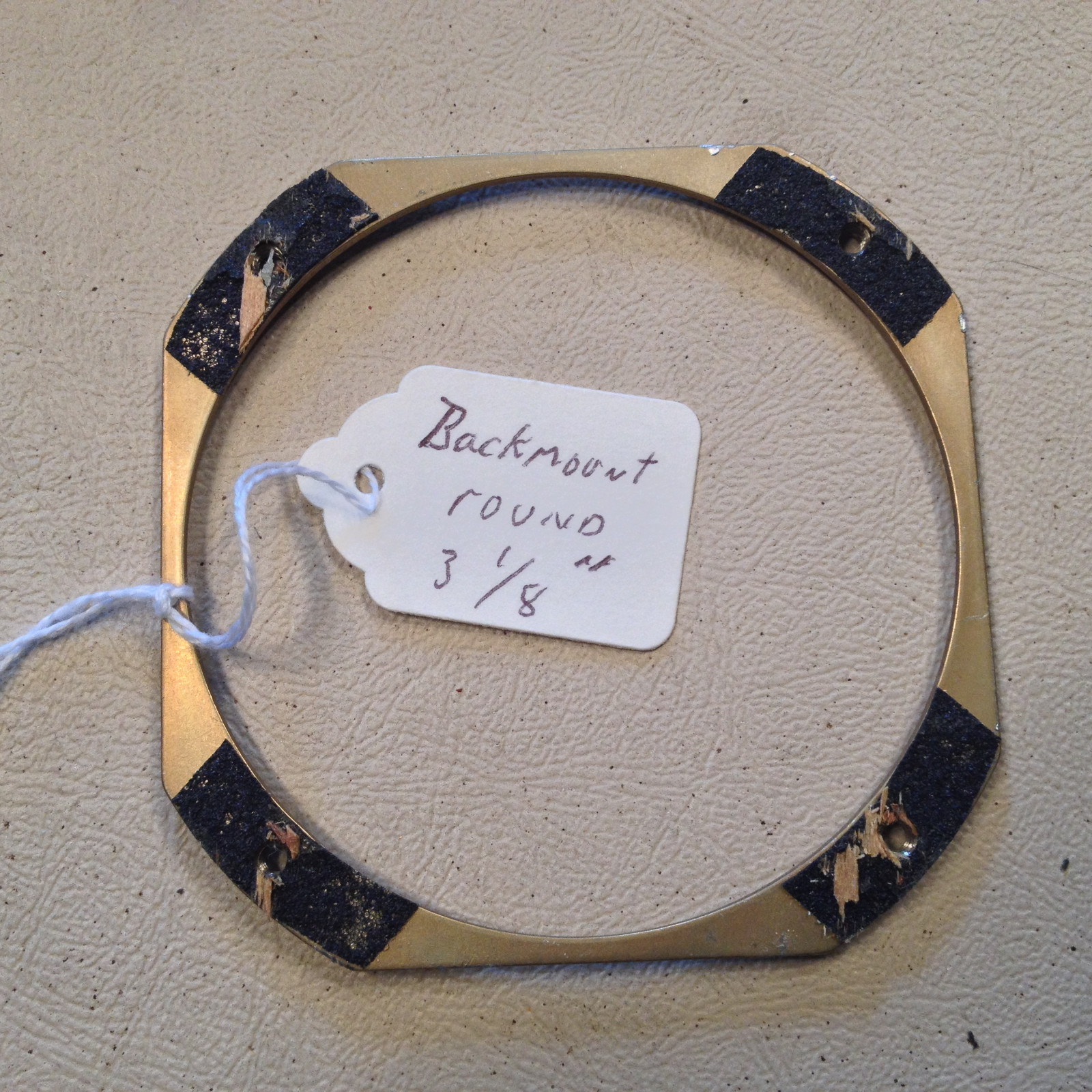 Instrument Backmount 3.1/8" round