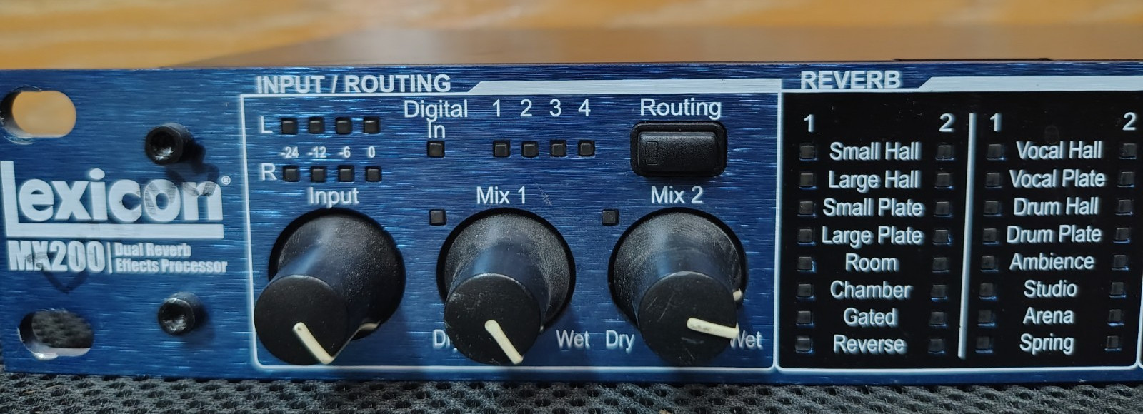 Lexicon MX200 Rack Mounted Duel Reverb Effects Processor 1U