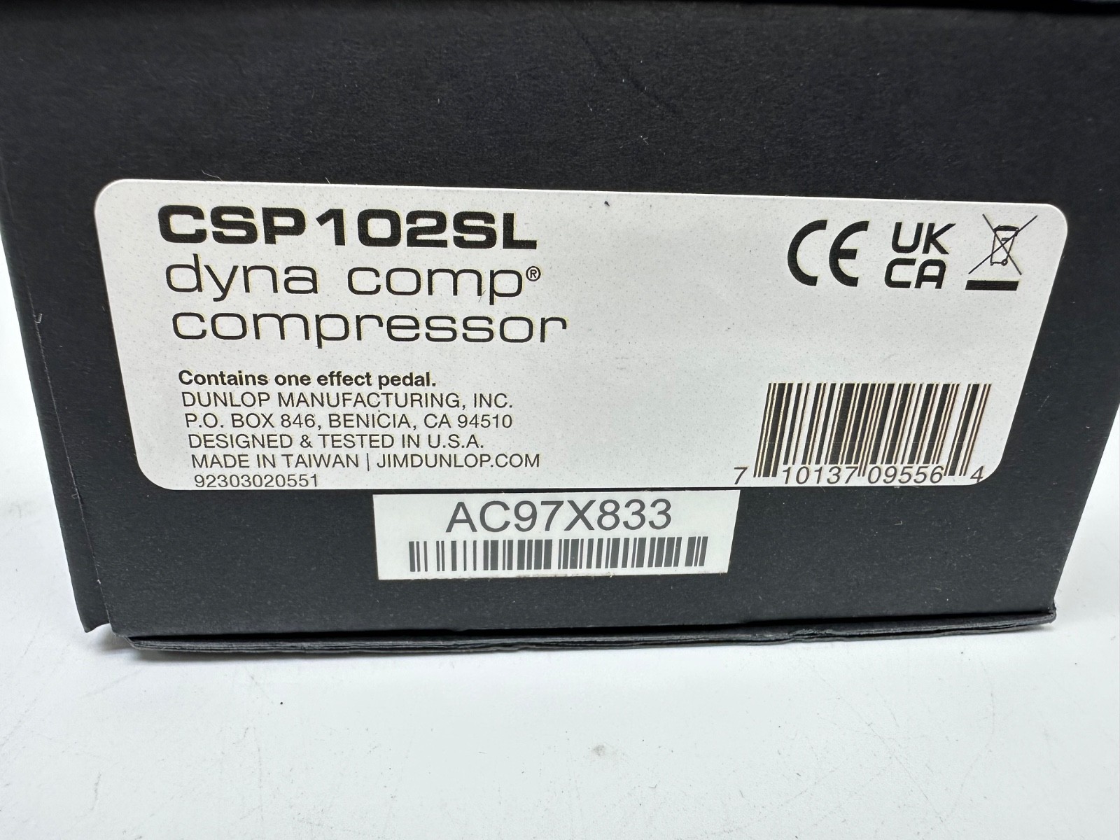 MXR CSP102SL Script Dyna Comp Compressor Pedal