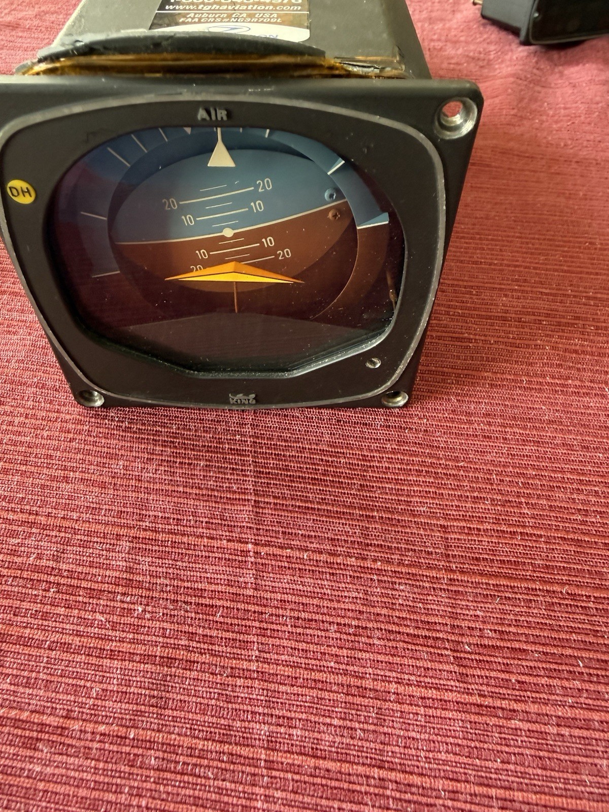 King KI 256 Flight Command Indicator, P/N 060-0017-00, S/N 11184