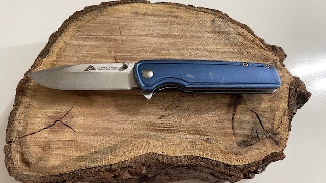 Ozark Trail Folding Pocket Knife Assisted Opener 7”Linerlock/Slide Lock - Great