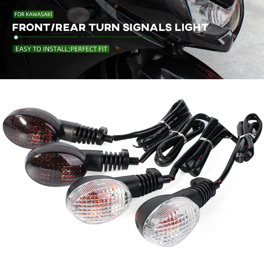 Front Rear Turn Signals Light For KAWASAKI KLR650 KLX 230/S KLX 250S/SF KLX300SM