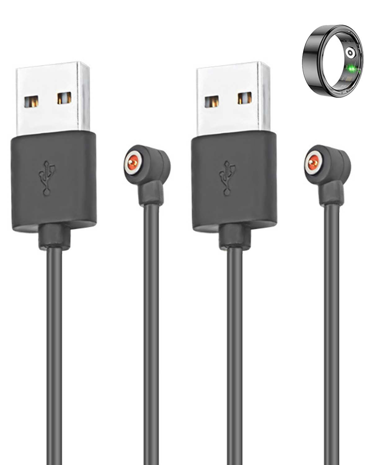 2 Pack,Smart Ring Charger, Universal Magnetic Replacement Charger Fit Smart