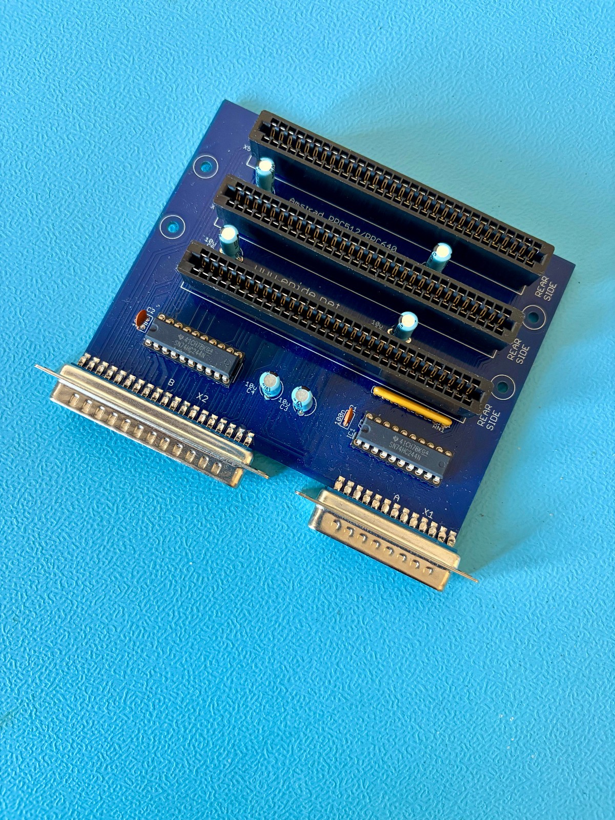 Amstrad PPC512 / PPC640 ISA Expansion Board v2.1 – Assembled and Tested