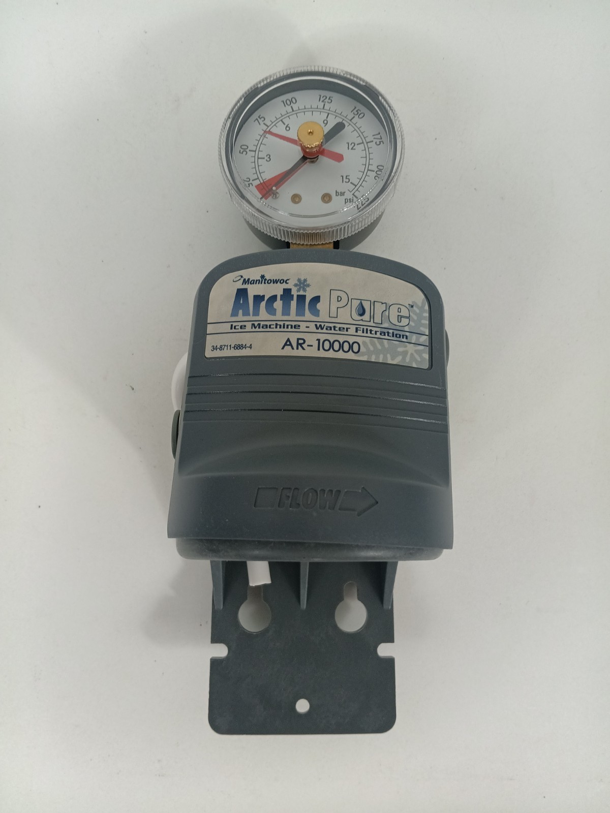 Manitowoc AR-10000 Arctic Pure Ice Machine Filter Pressure Gauge Valve Only