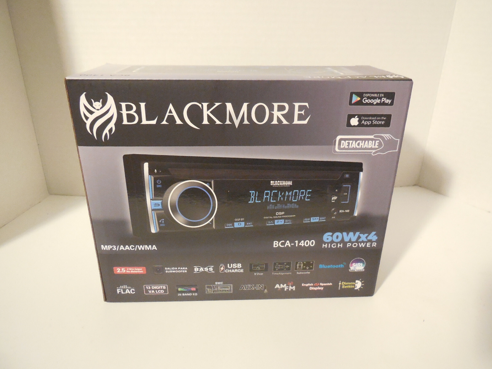 New BCA-1400 Blackmore Detachable Panel Receiver Google Apple 60x4 High Power