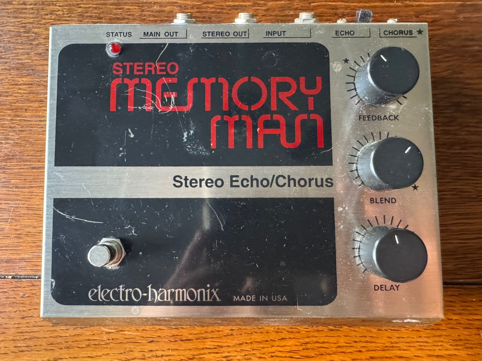 90’s Electro-Harmonix Stereo Memory Man Echo / Chorus, 1998-2007 Reissue EC-2020