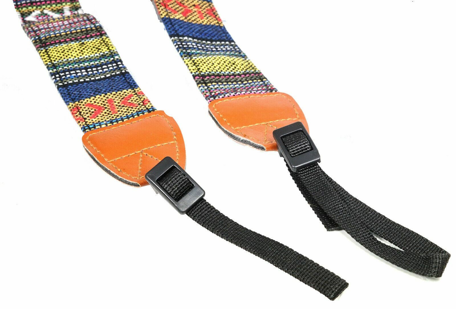 5 Pcs Vintage Multi Color Camera Shoulder Neck Strap Canon Nikon Sony DSLRs